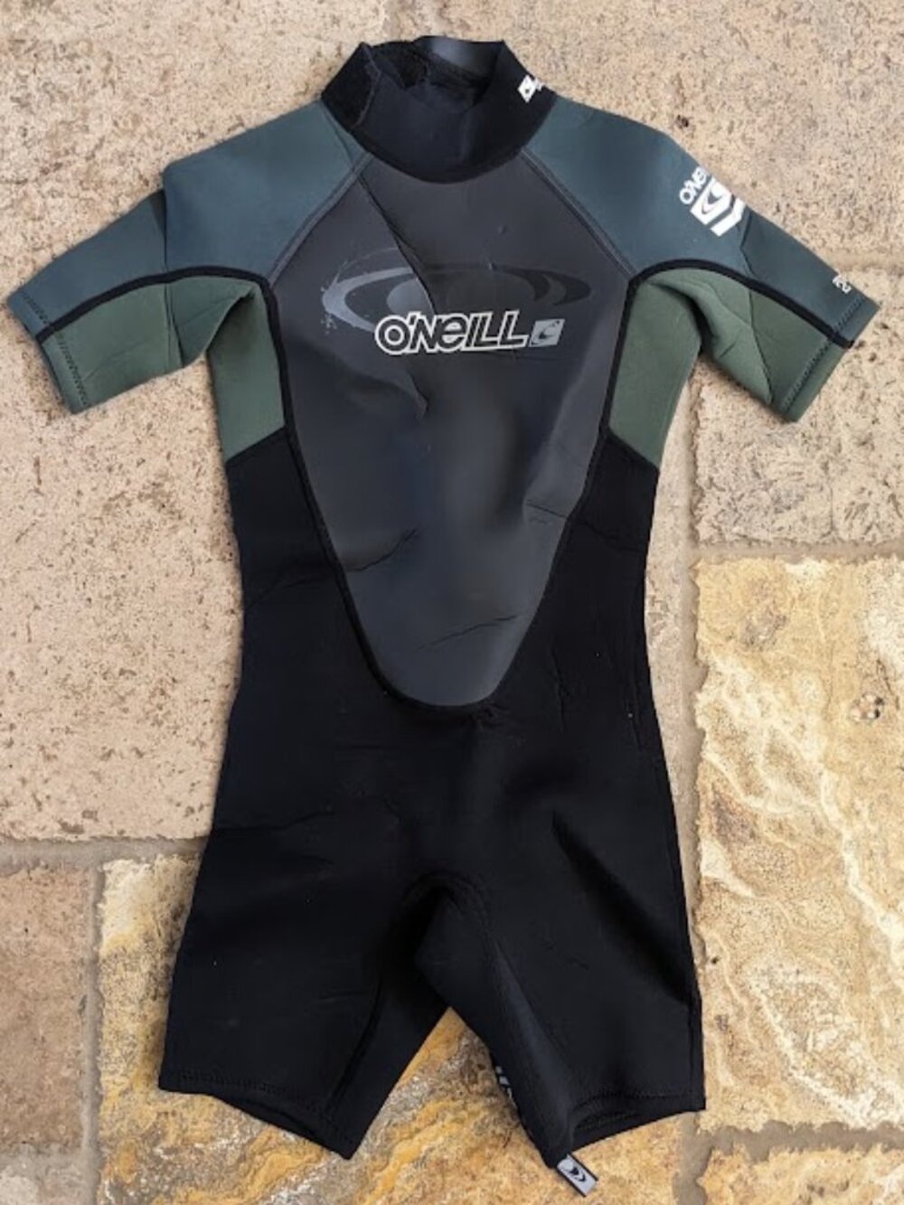 GENUINE O'Neill 2/2mm Shorty - Back Zip Wetsuit Size 10